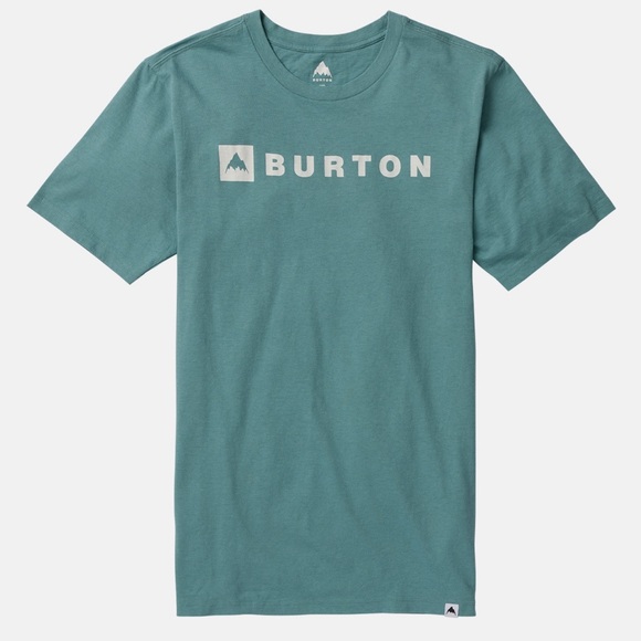 Burton Other - Organic Cotton Burton Horizontal Mountain Short Sleeve T-Shirt